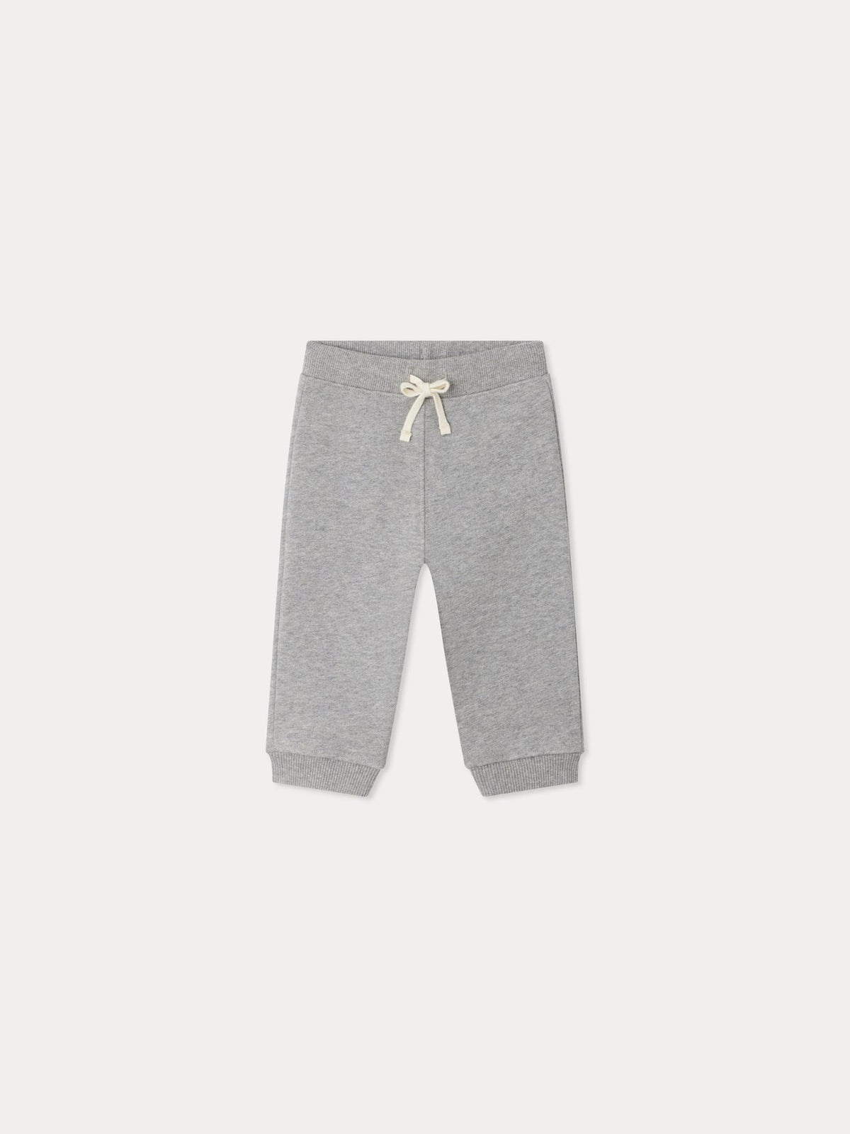 Bambo grey baby joggers in organic cotton