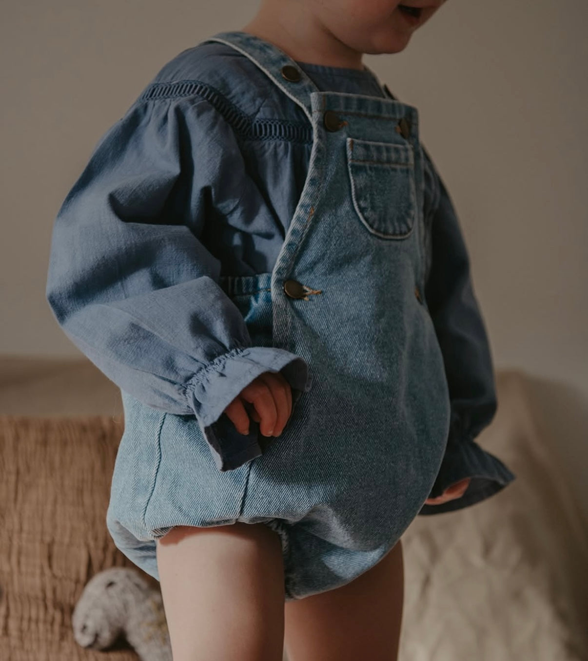 The Simple Folk Stone Romper image 0