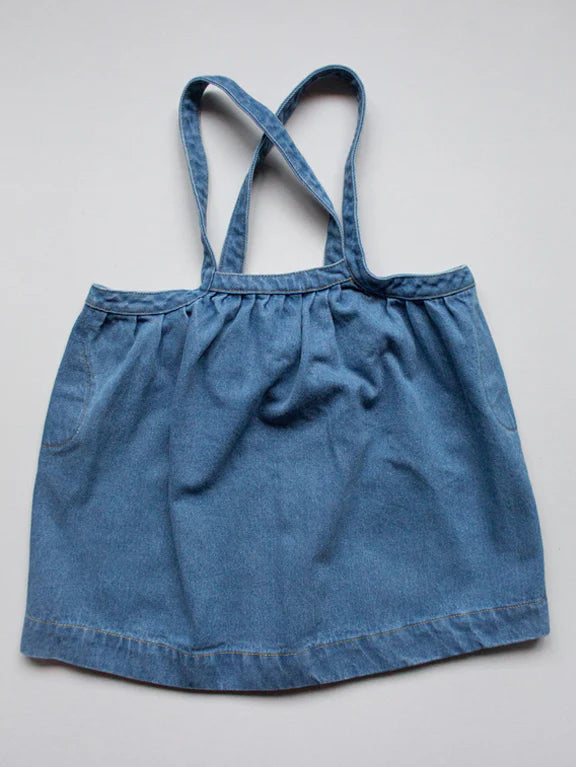 The Simple Folk The Oversized Denim Pinafore image 1