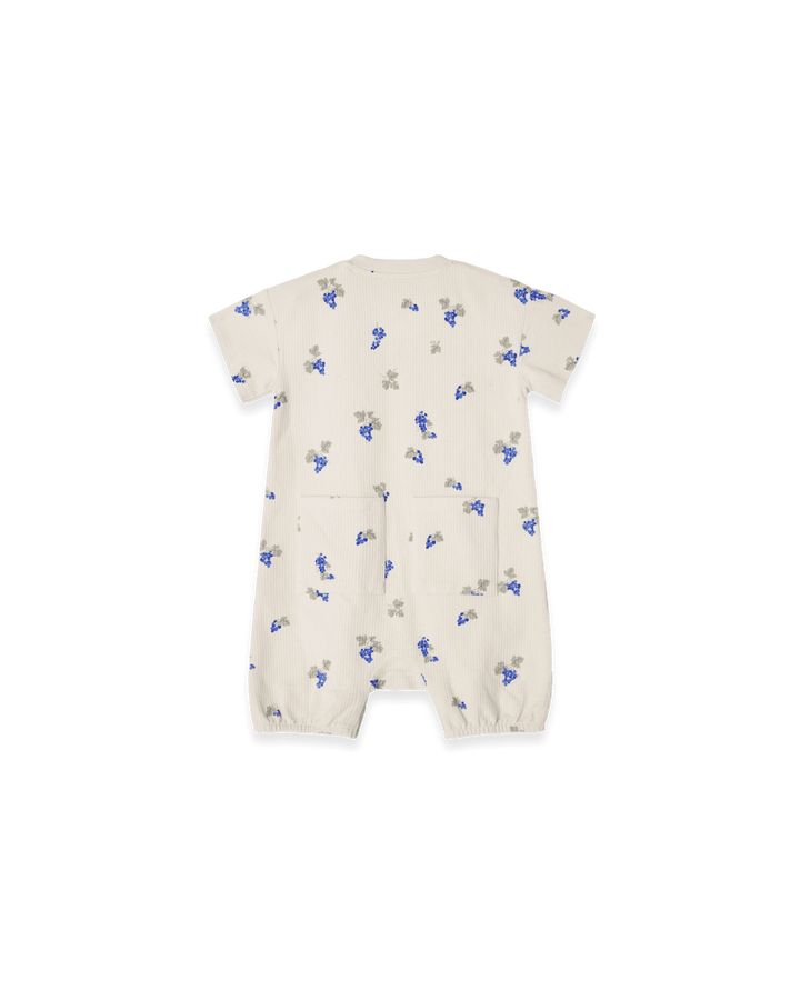 Garbo&Friends Structured Jersey Onesie | Grapes Ecru image 2