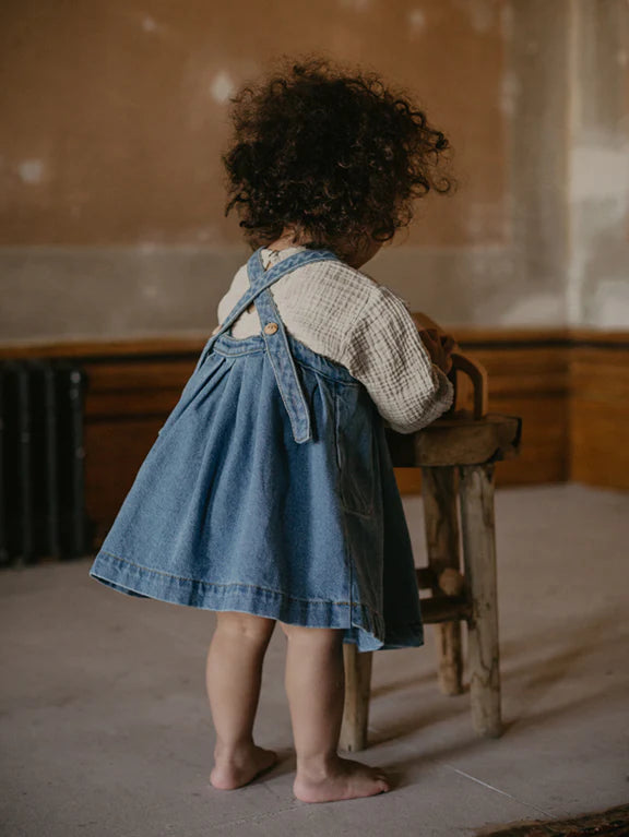 The Simple Folk The Oversized Denim Pinafore image 0