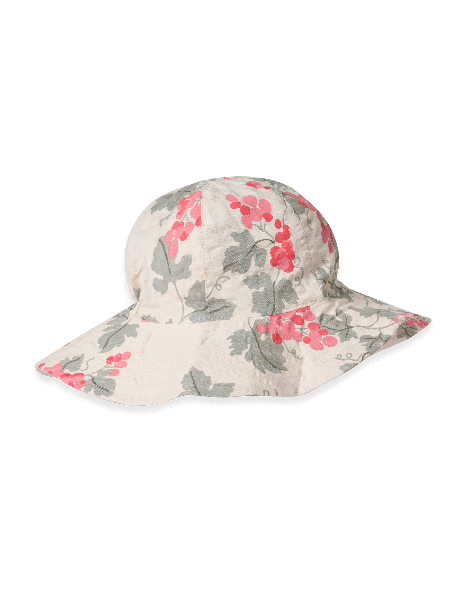Seersucker Sun Hat | Grapes Pink image 1