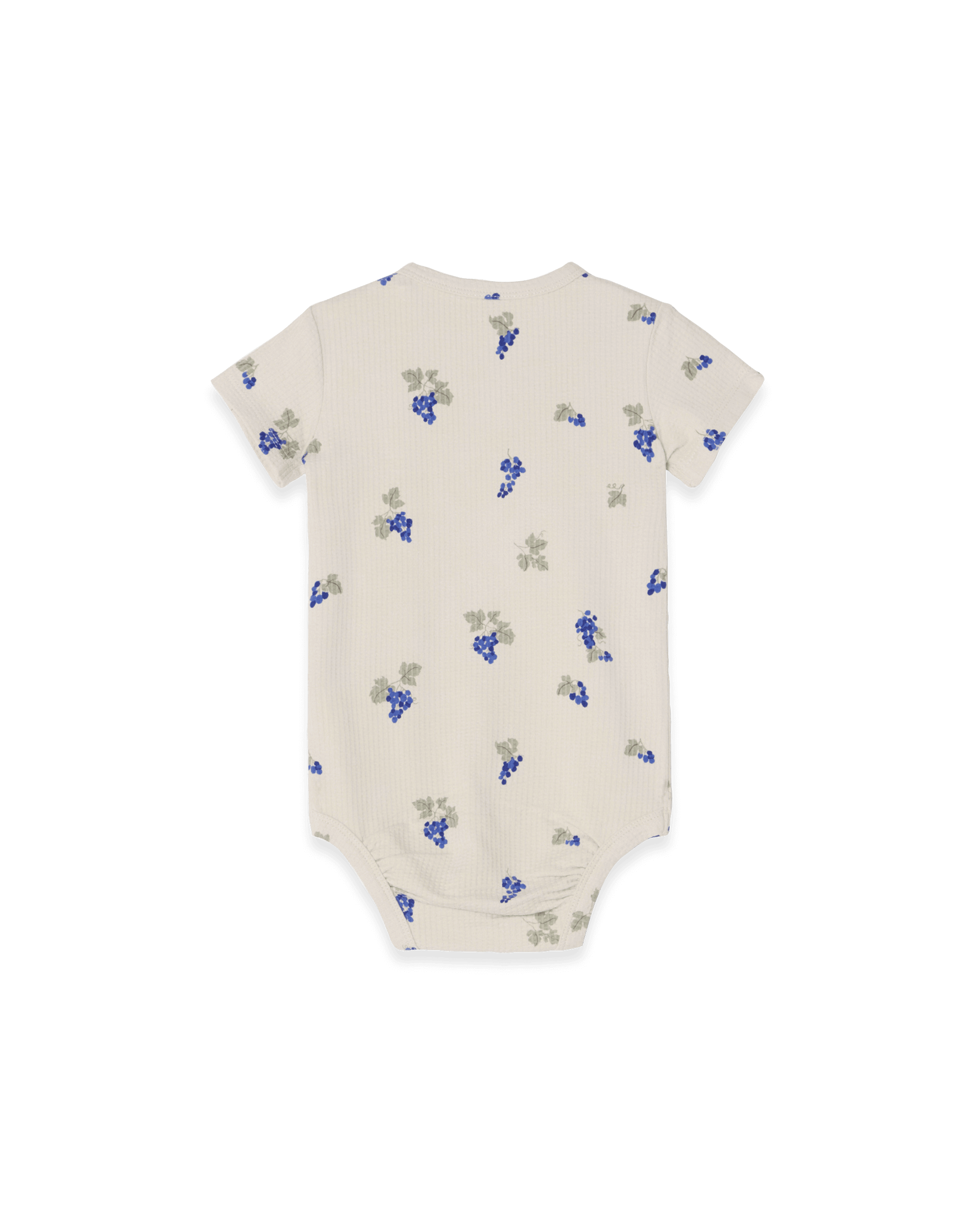 Garbo&Friends Structured Jersey SS Body | Grapes Ecru image 1