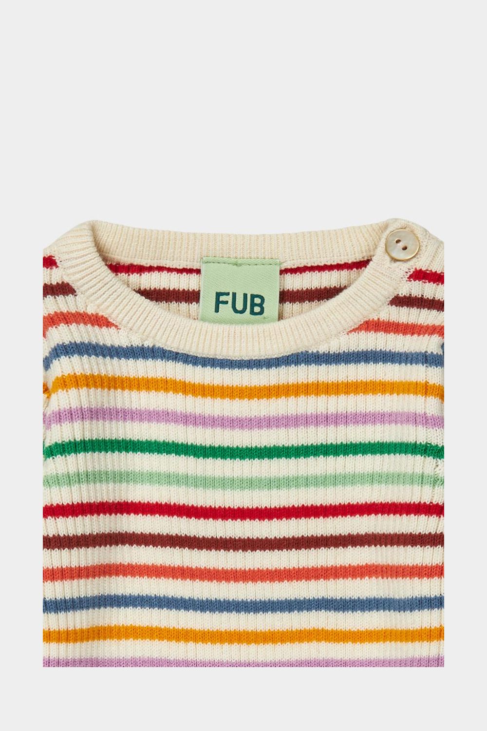 FUB Baby Striped Rib Blouse image 1