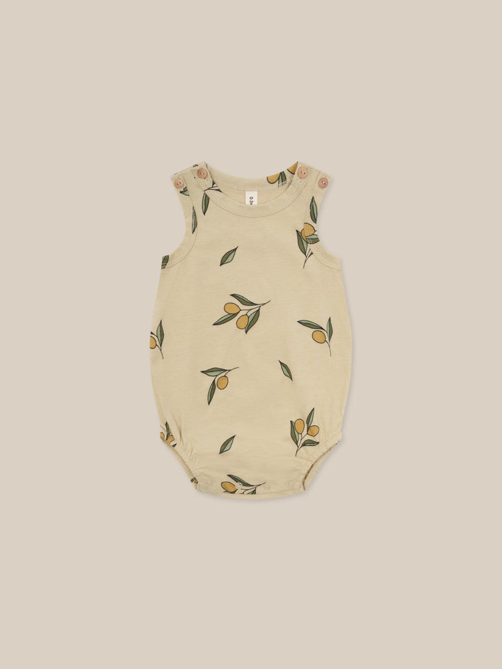 Organic Zoo Olive Garden Sleeveless Bodysuit image 0