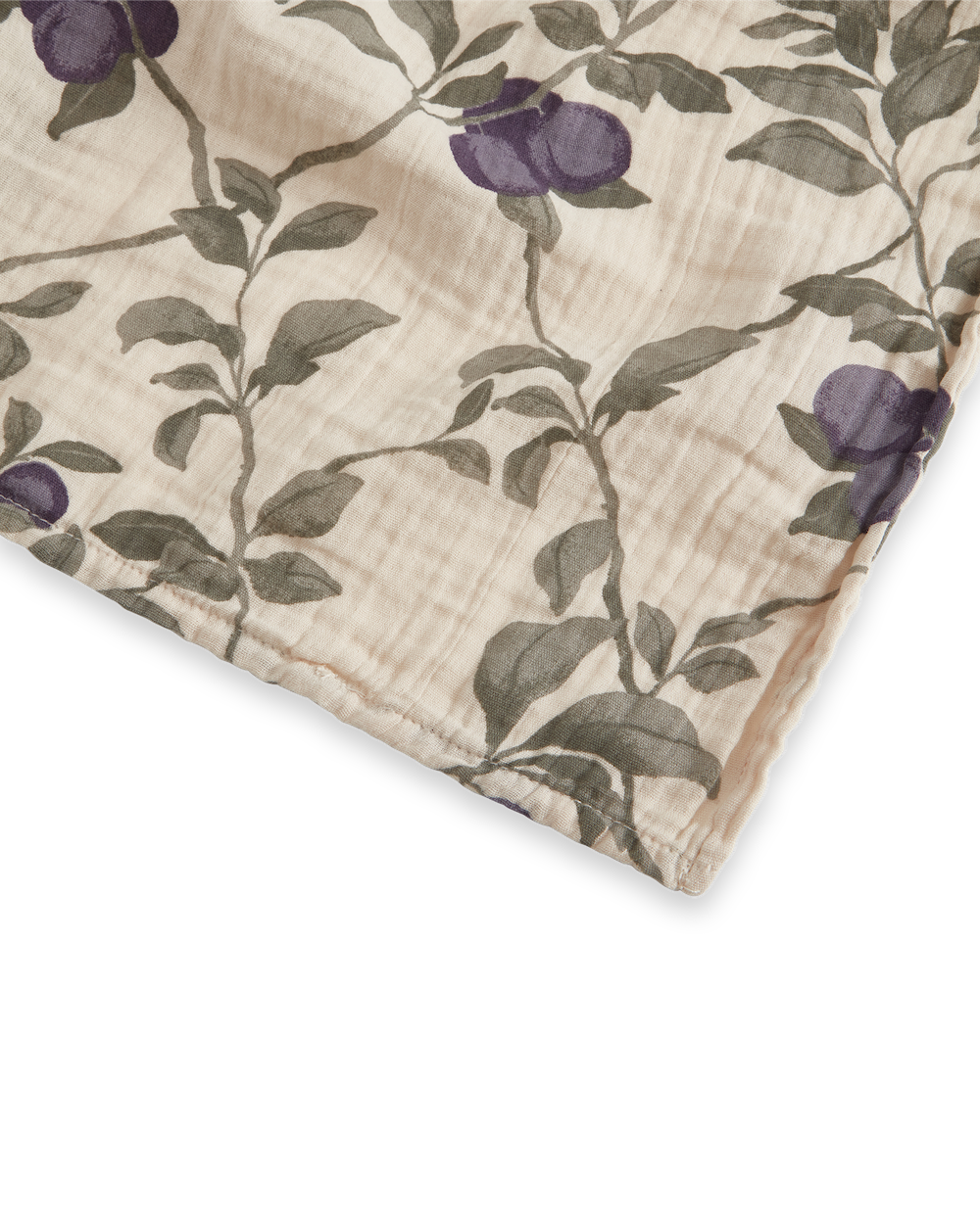 Garbo&amp;Friends Muslin Swaddle Blanket - Plum image 1