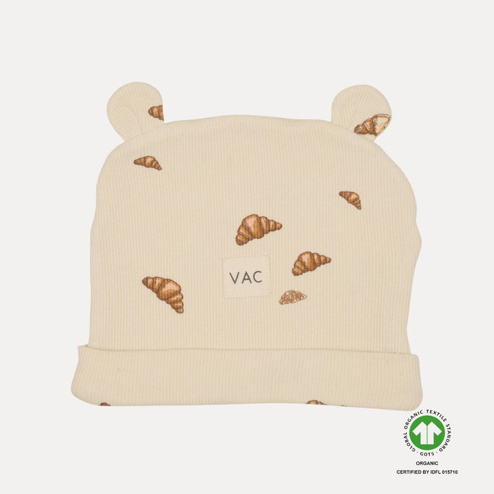 VACVAC Mini Croissants Beanie with Ears image 0