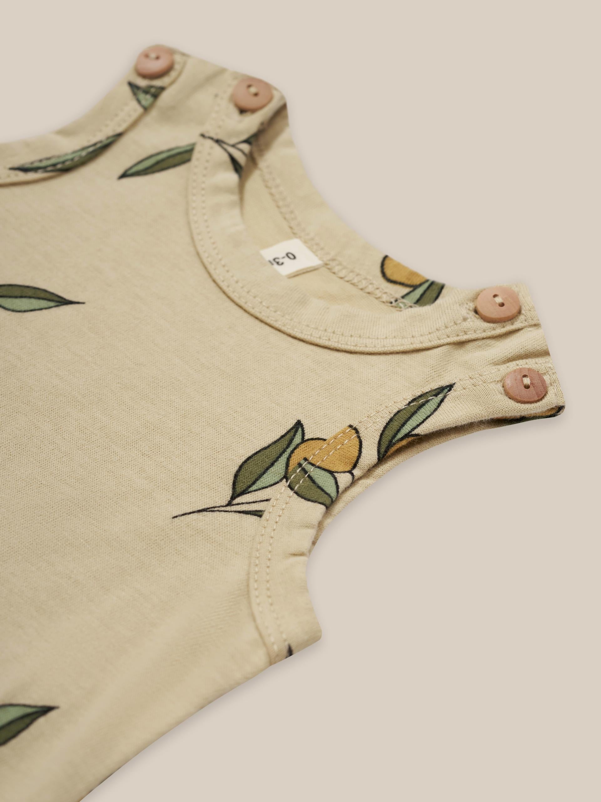 Organic Zoo Olive Garden Sleeveless Bodysuit image 1