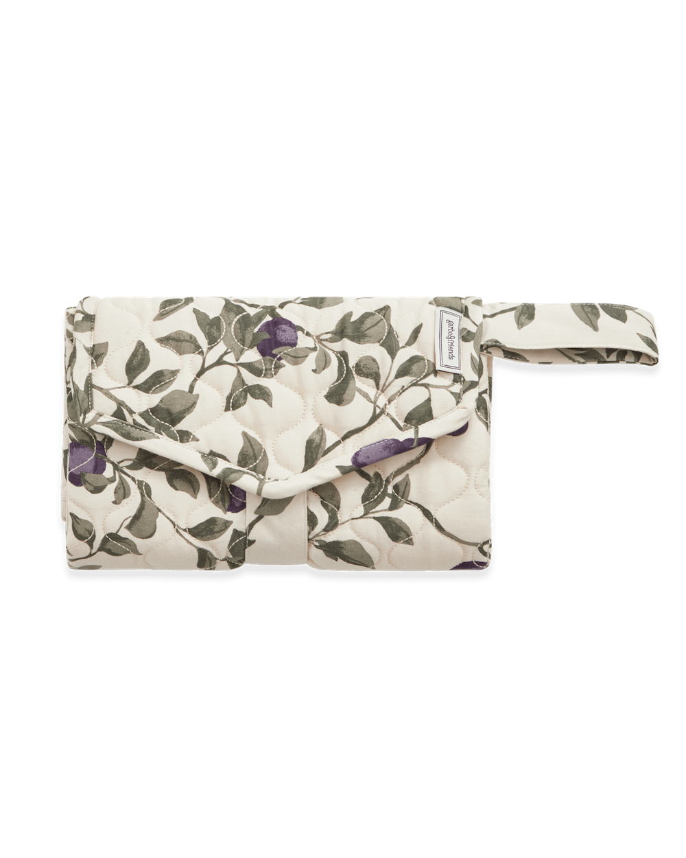 Garbo&Friends Satin Quilted Change To Go - Plum image 0
