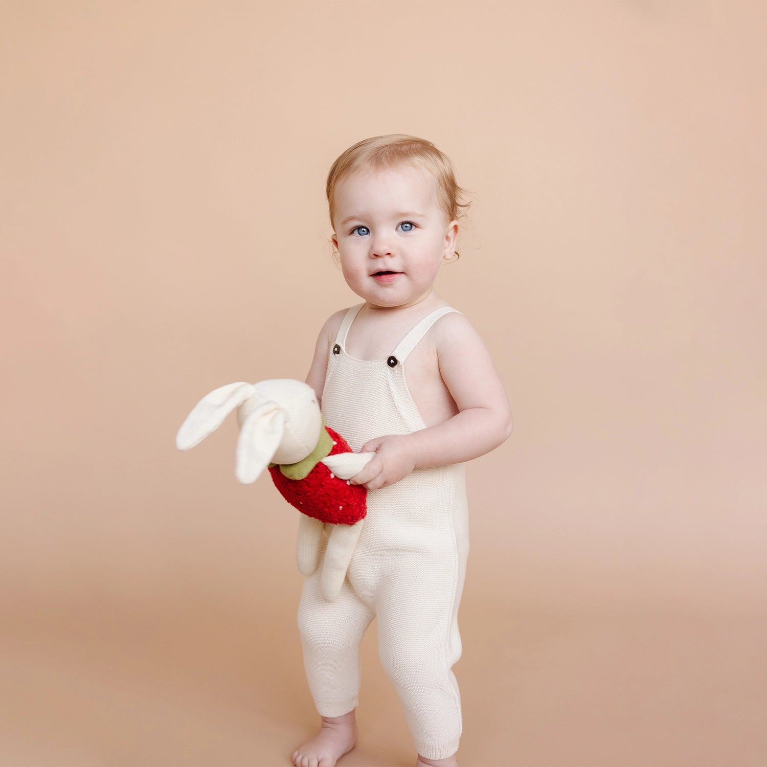 The Blueberry Hill Plush Bunny Strawberry Baby Kids Toy Stuffed Animal Spring image 1