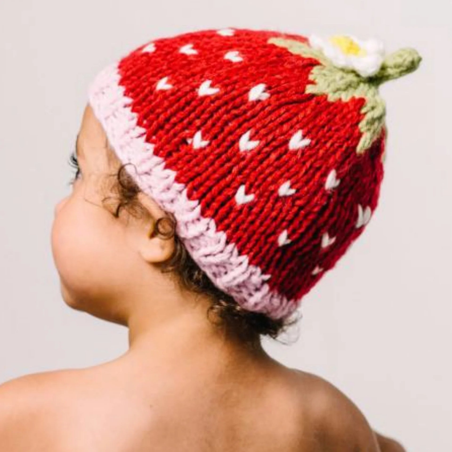 The Blueberry Hill Cotton Strawberry Hat image 1