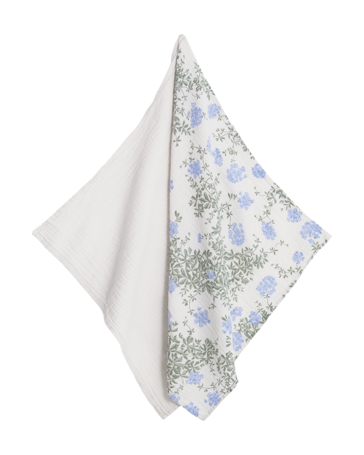 Garbo&Friends Muslin Blanket 2 pcs - Plumbago image 1