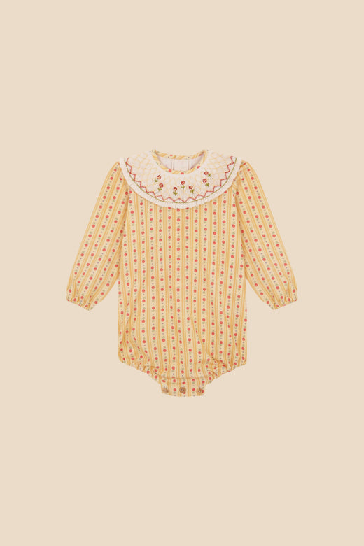 Birinit Vilela embroidered romper image 0
