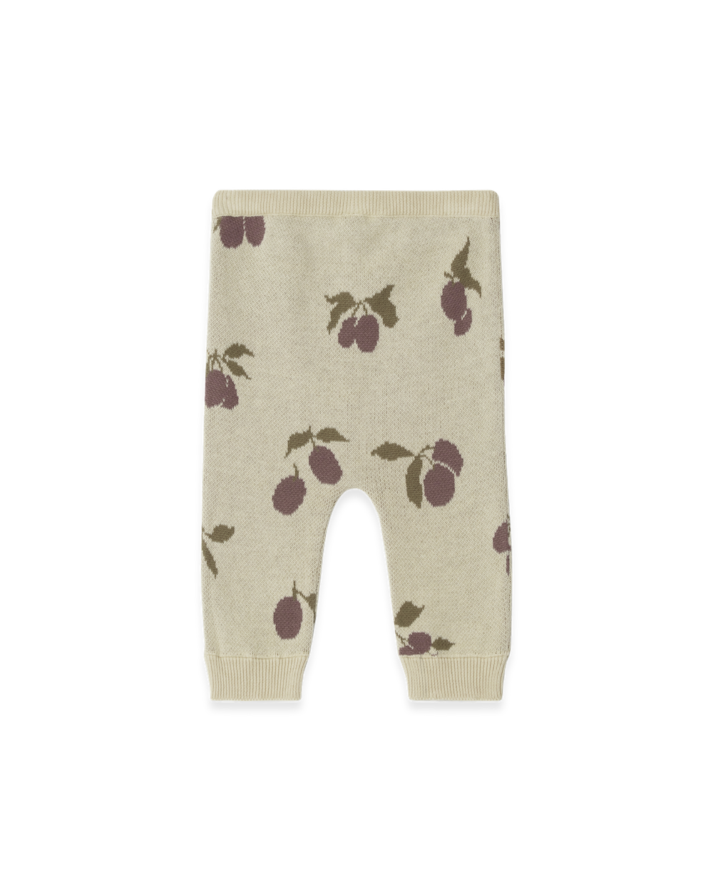 Garbo&Friends Knitted Trousers Baby - Prune Beige image 1