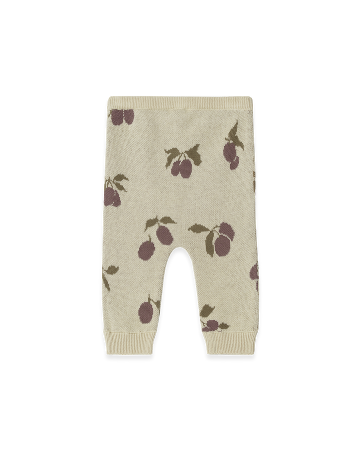 Garbo&Friends Knitted Trousers Baby - Prune Beige image 1