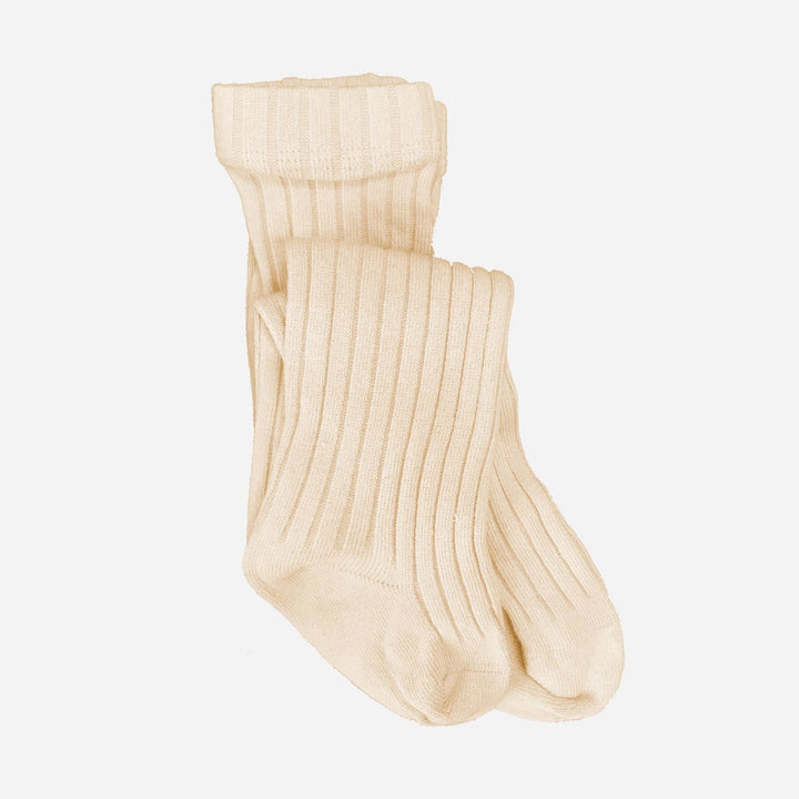 The Blueberry Hill Cotton Tights, Oat image 0