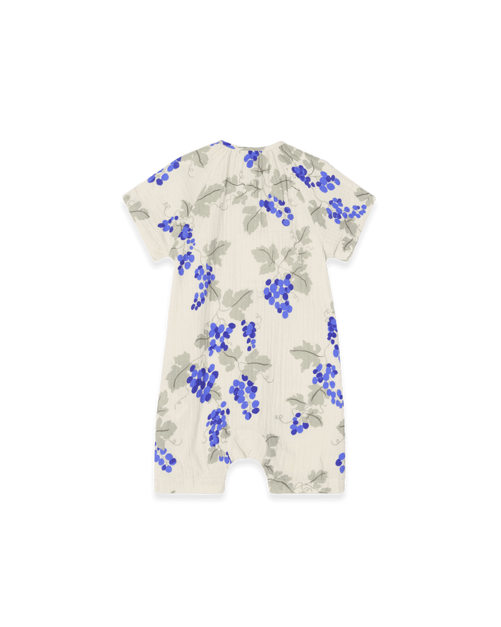 Garbo&Friends Muslin Onesie | Grapes Blue image 1