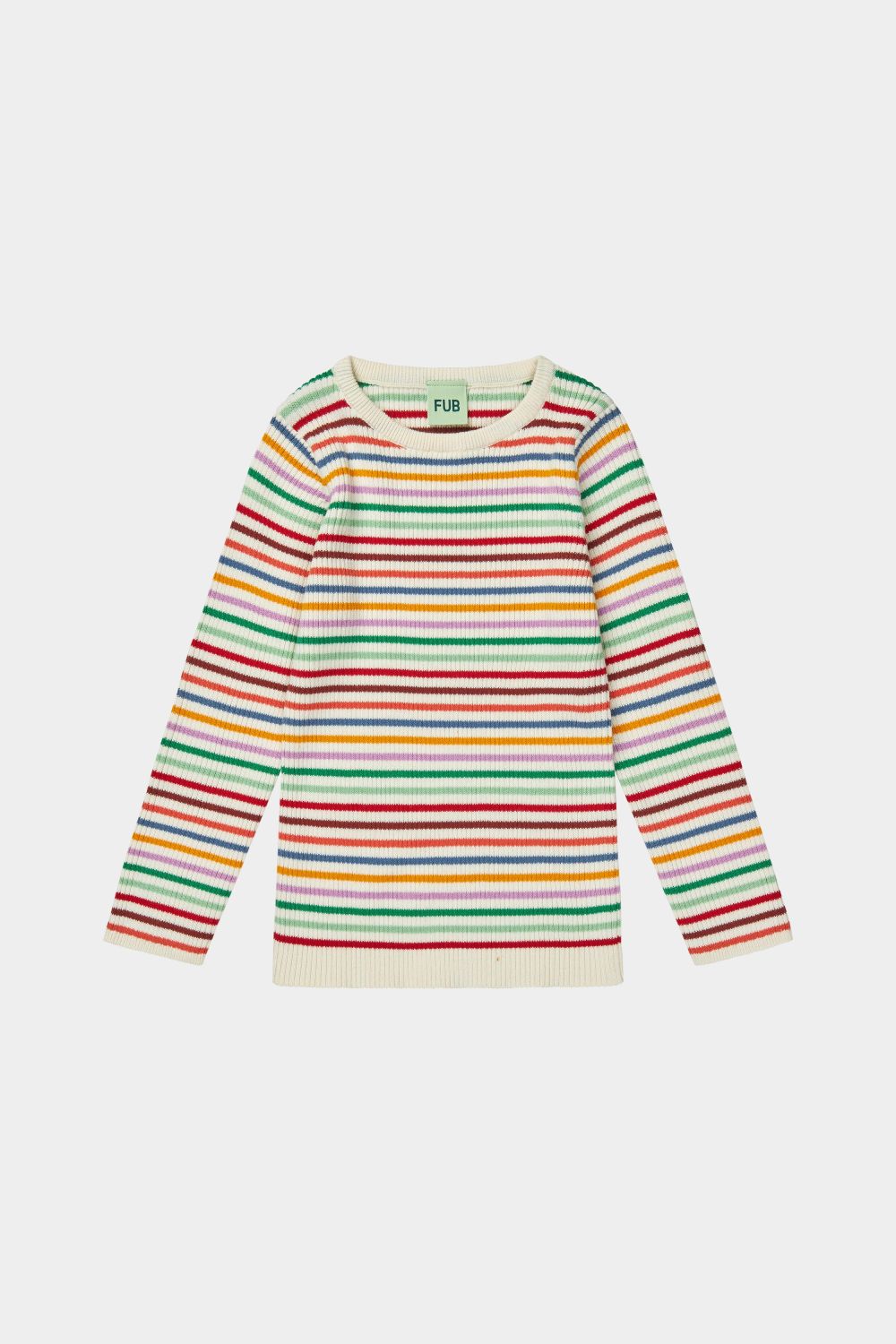 FUB Baby Striped Rib Blouse image 0