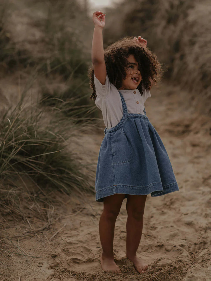 The Simple Folk The Oversized Denim Pinafore image 3