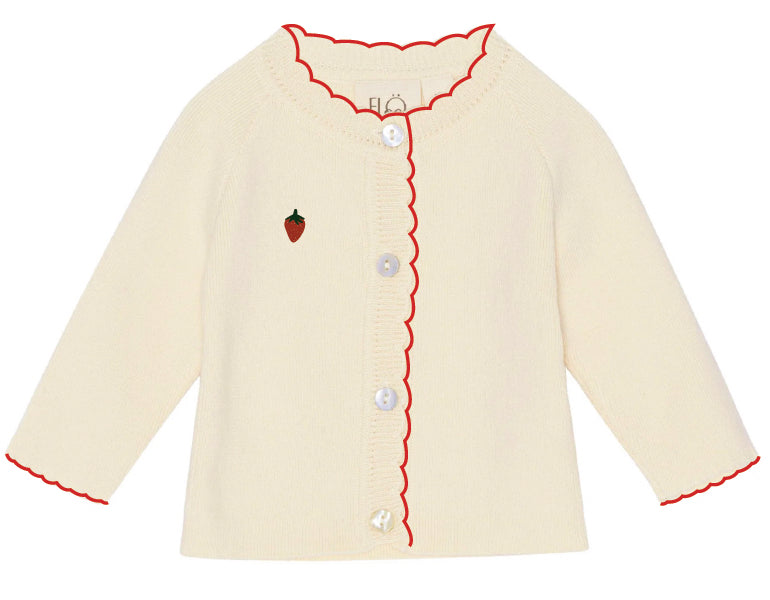 Flöss Kaya Cardigan Berry<span> - </span>86/18M image