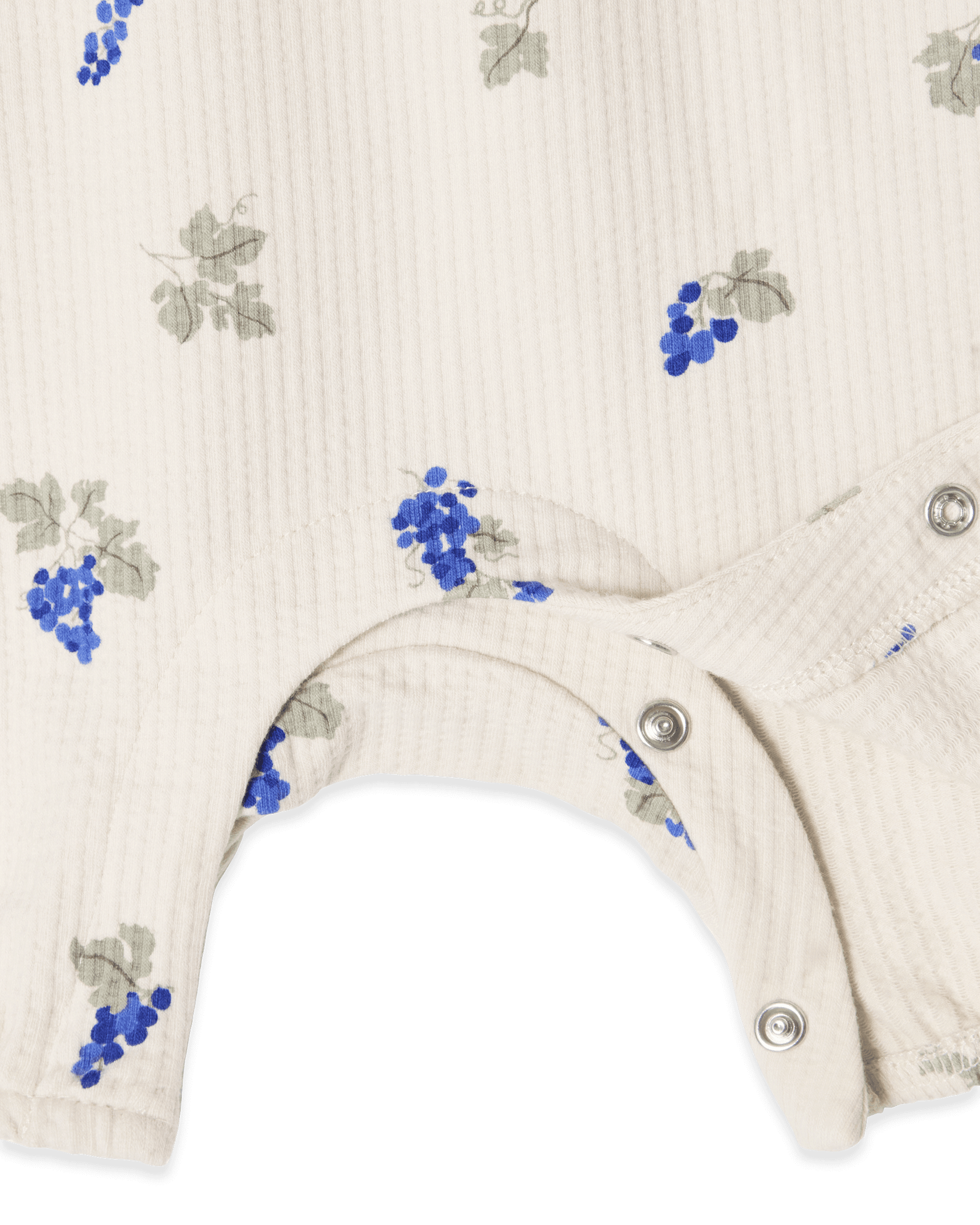 Garbo&Friends Structured Jersey Onesie | Grapes Ecru image 1