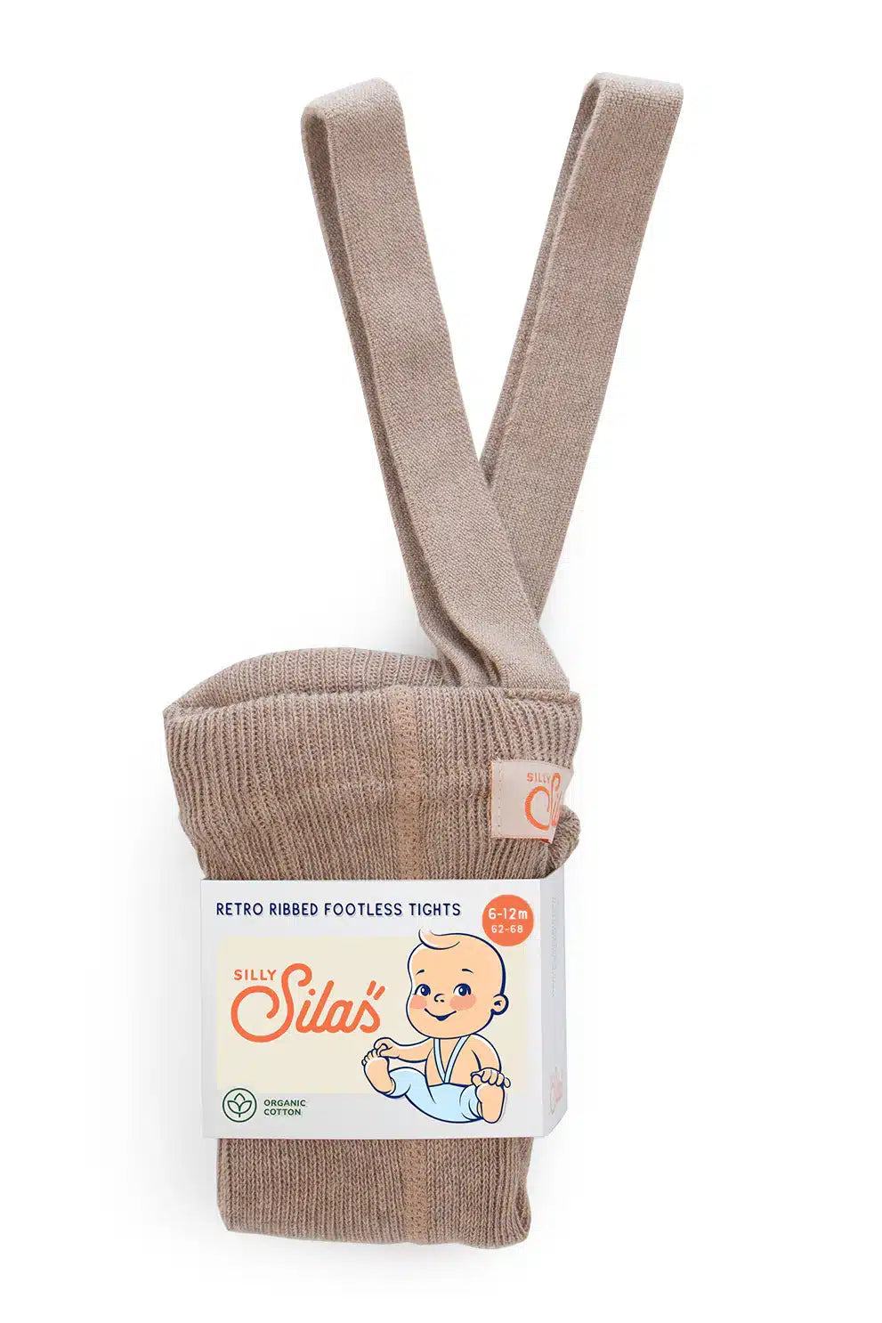 Silly Silas Classic Footless Tights Peanut Blend image 0