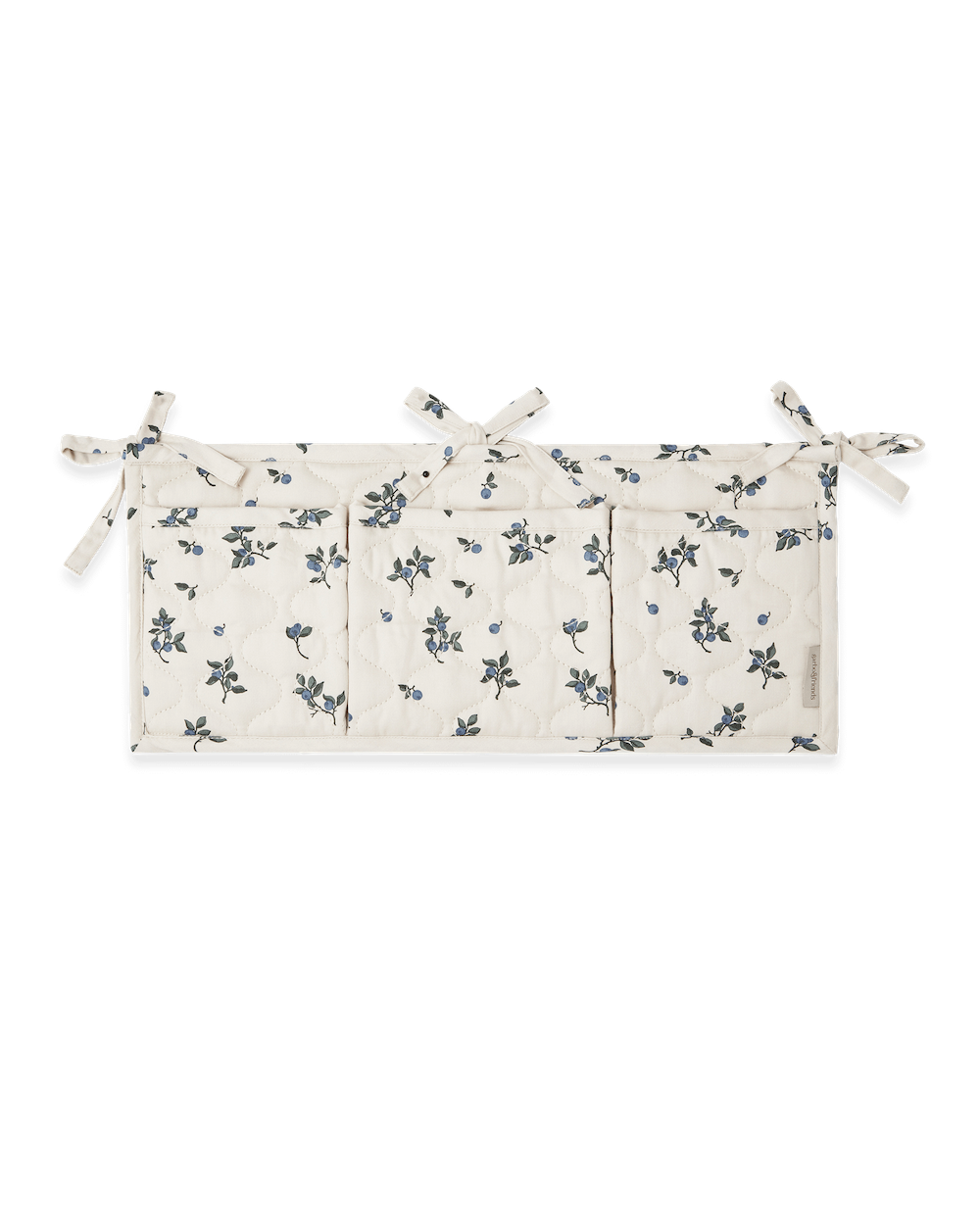 Garbo&Friends Satin Quilted Bed Pocket - Blueberry image 0