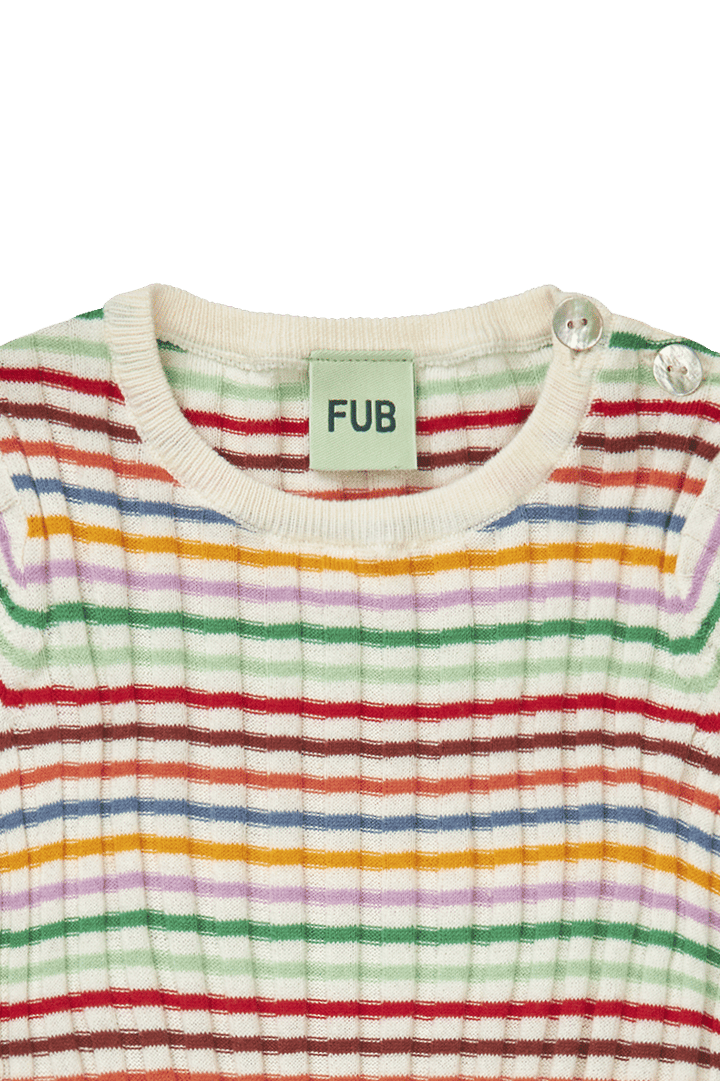 FUB Baby Rib Body - multi stripe image 1
