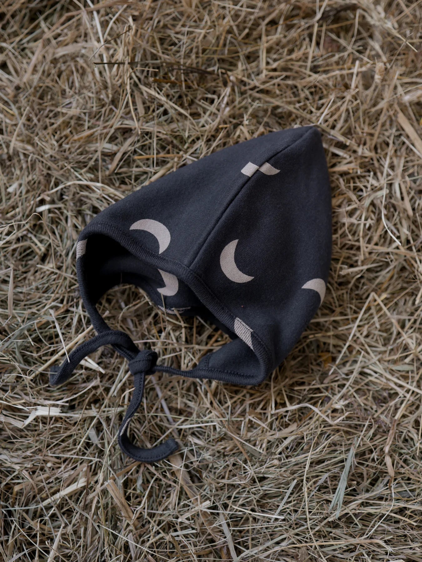 Organic Zoo Charcoal Midnight Pixie Bonnet image 1