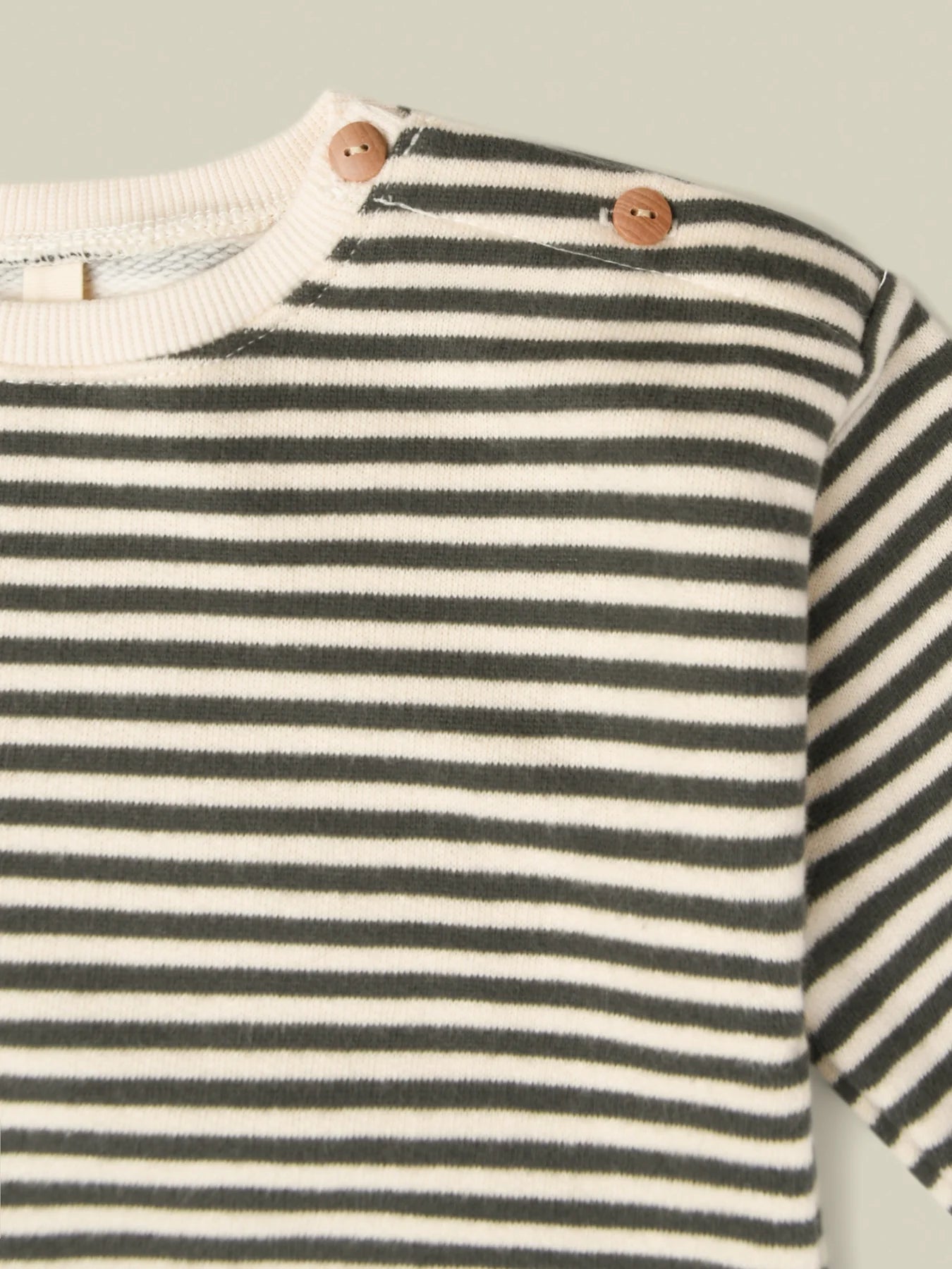 Organic Zoo Navy Stripes Sweatshirt image 1