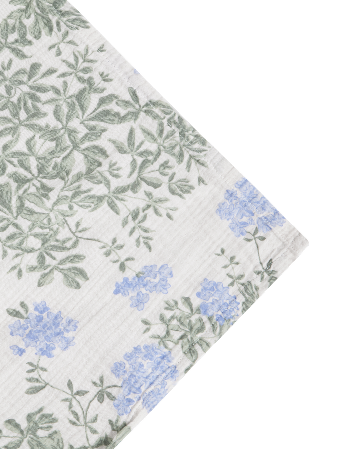 Garbo&Friends Muslin Swaddle blanket - Plumbago image 2