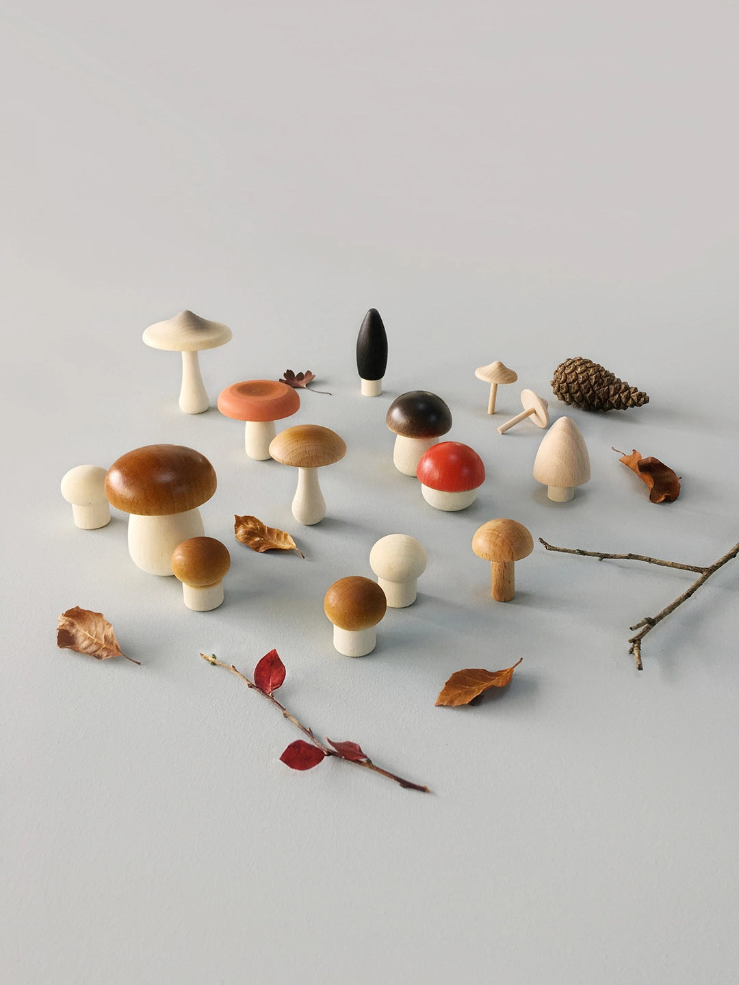 Moon Picnic Forest Mushrooms Basket image 2