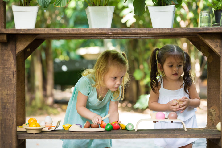 PlanToys Fruit And Vegetable Wood Toy image 1