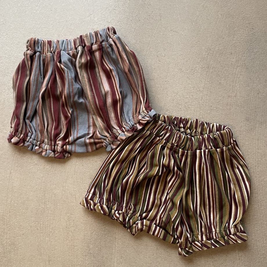 Multi stripe bloomers / 2 cols