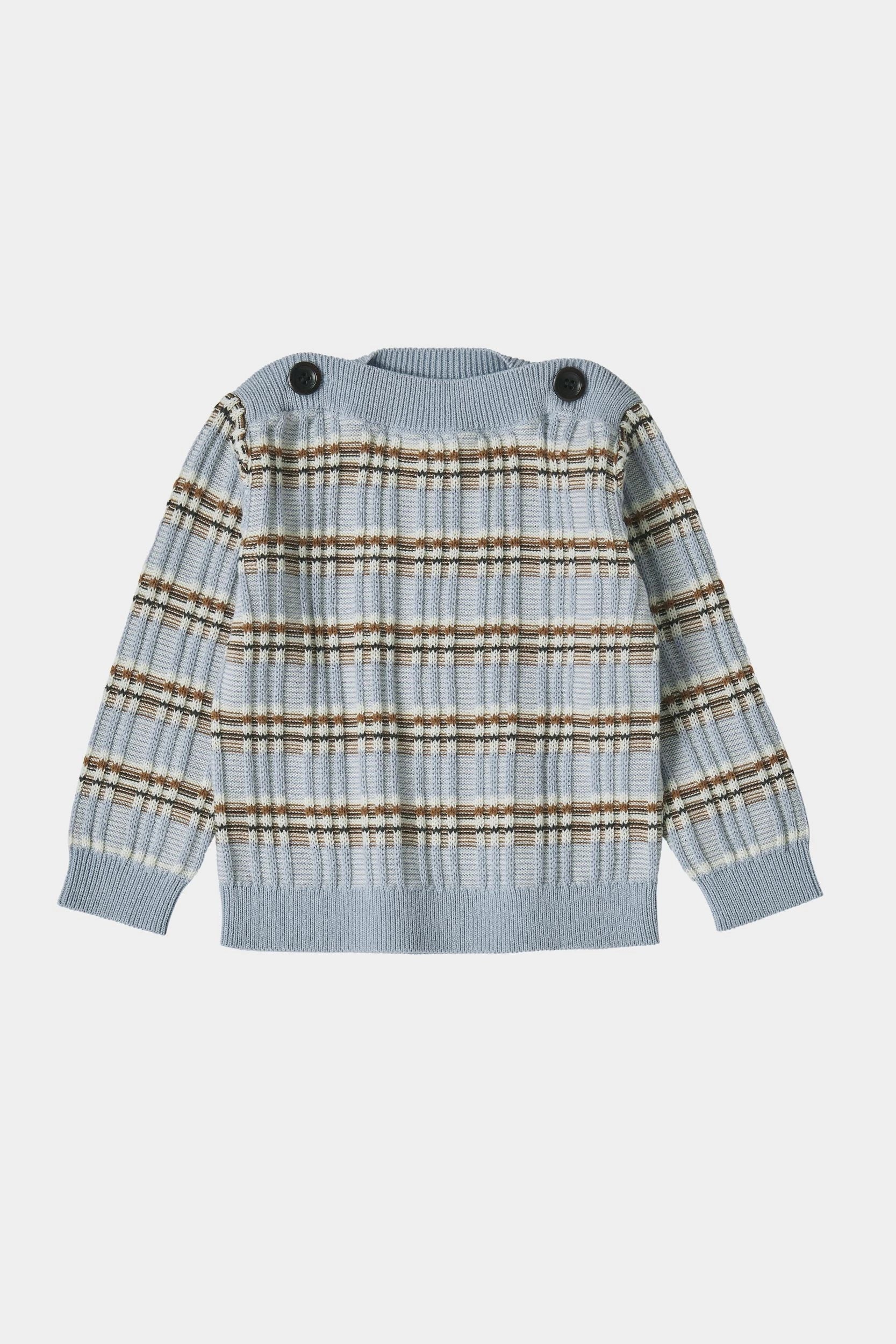 Baby Boatneck Blouse - cloud