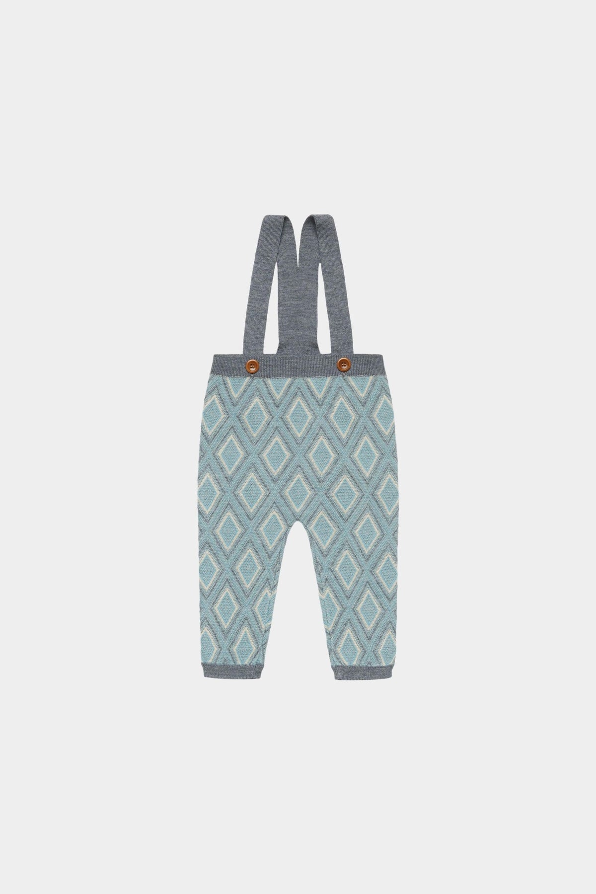 Baby Harlekin Overalls | steel