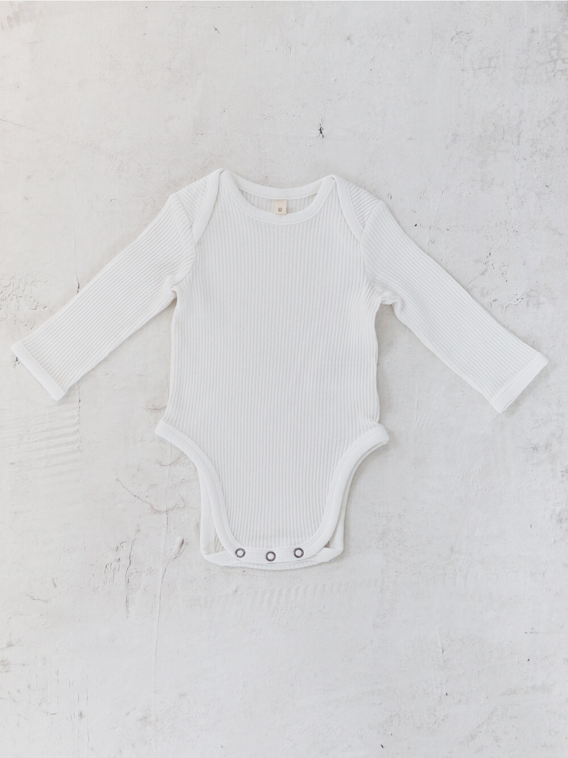 Long Sleeve Baby Suit - Ecru Cream