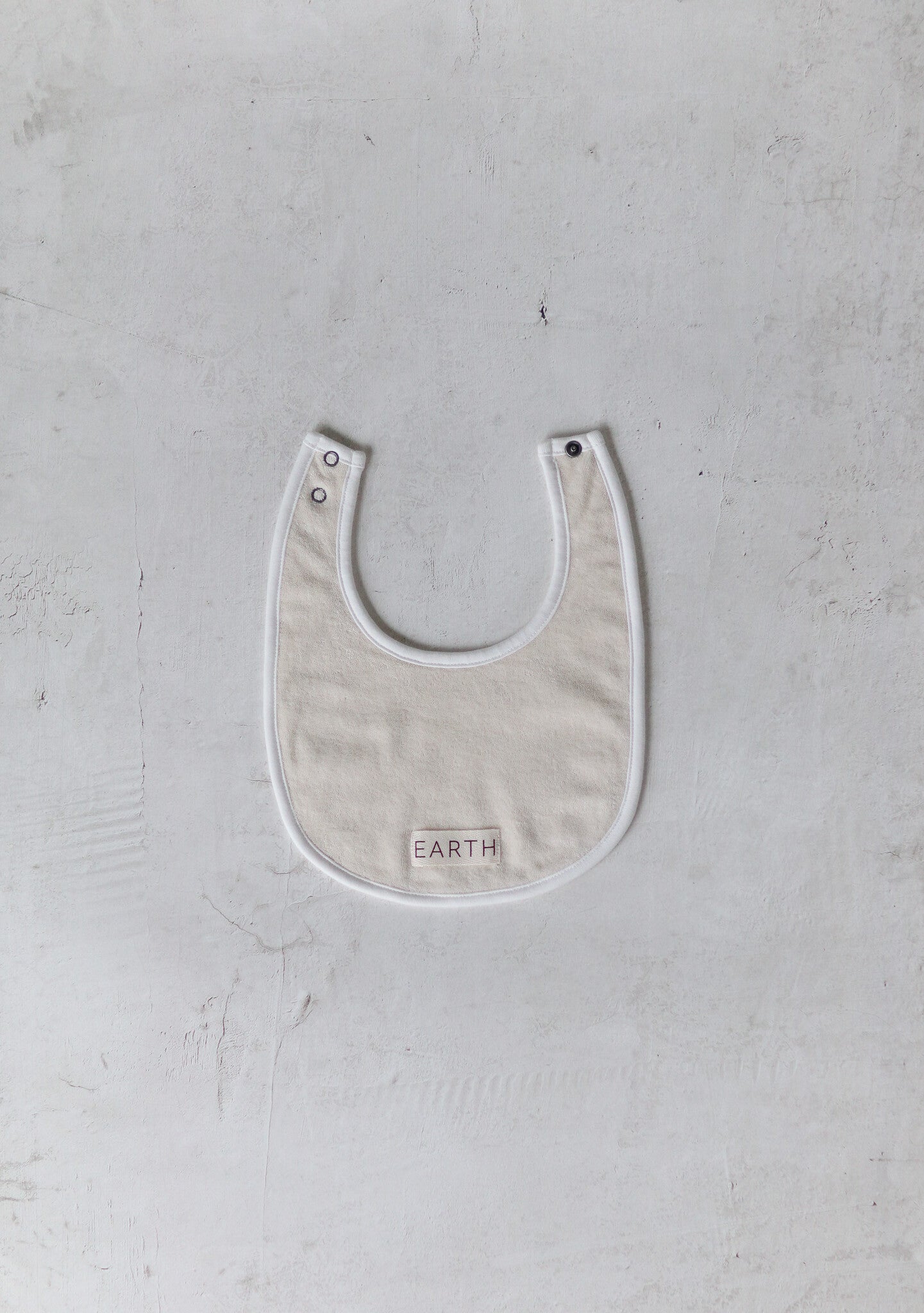Organic Bib - Ecru Cream
