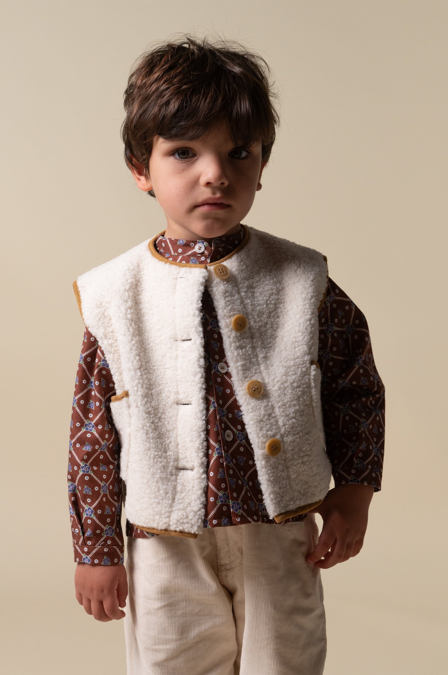 Sheepskin Vest baby