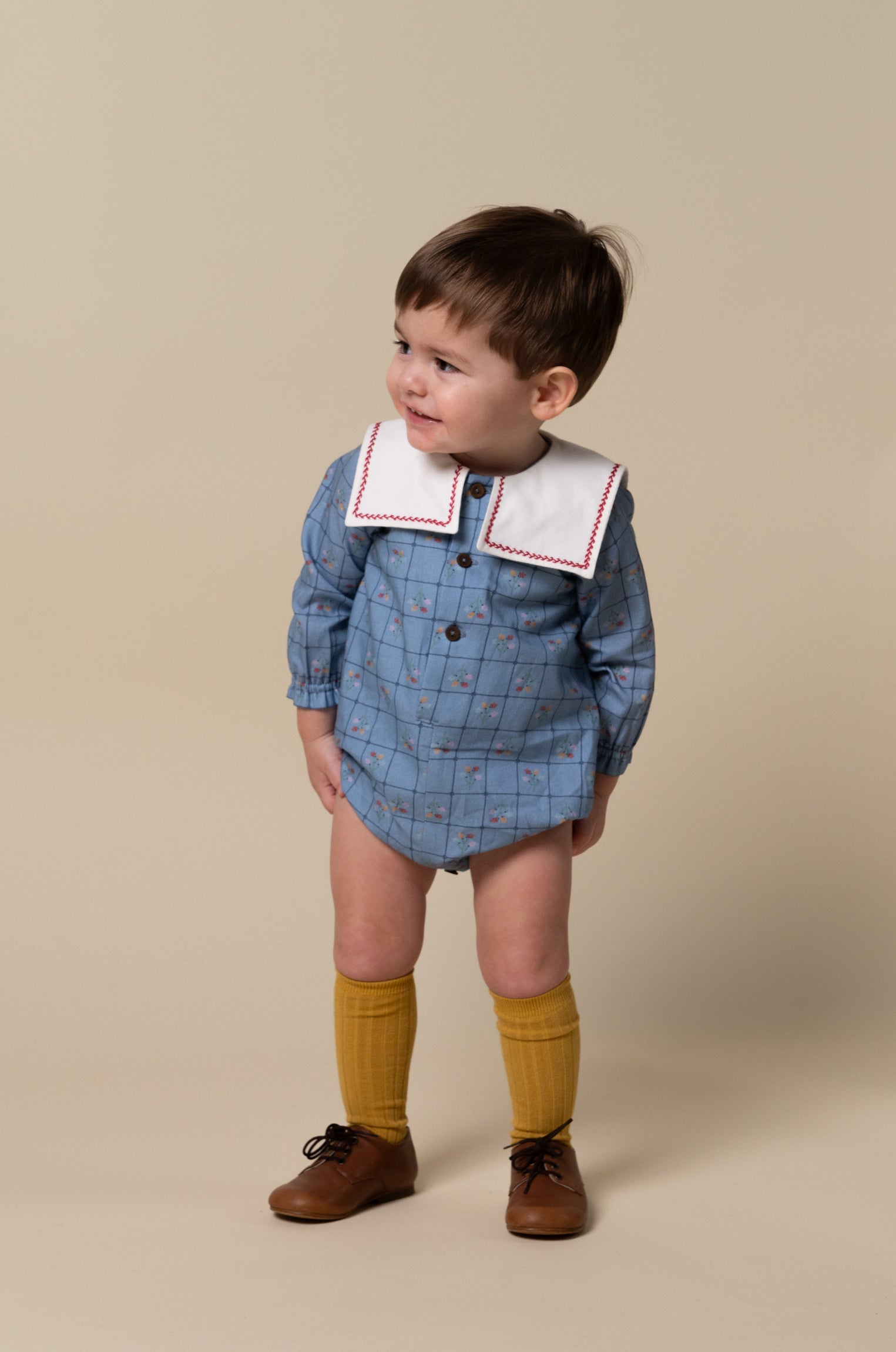 Catherina embroidered romper baby