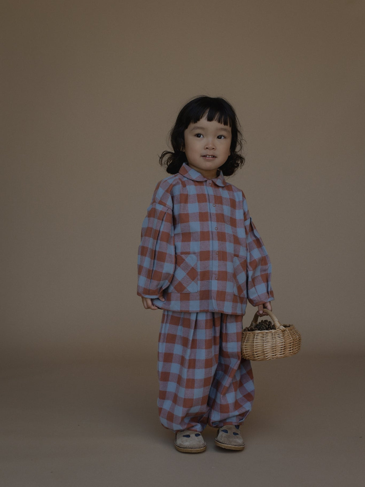 Maple Gingham Lodge Pants
