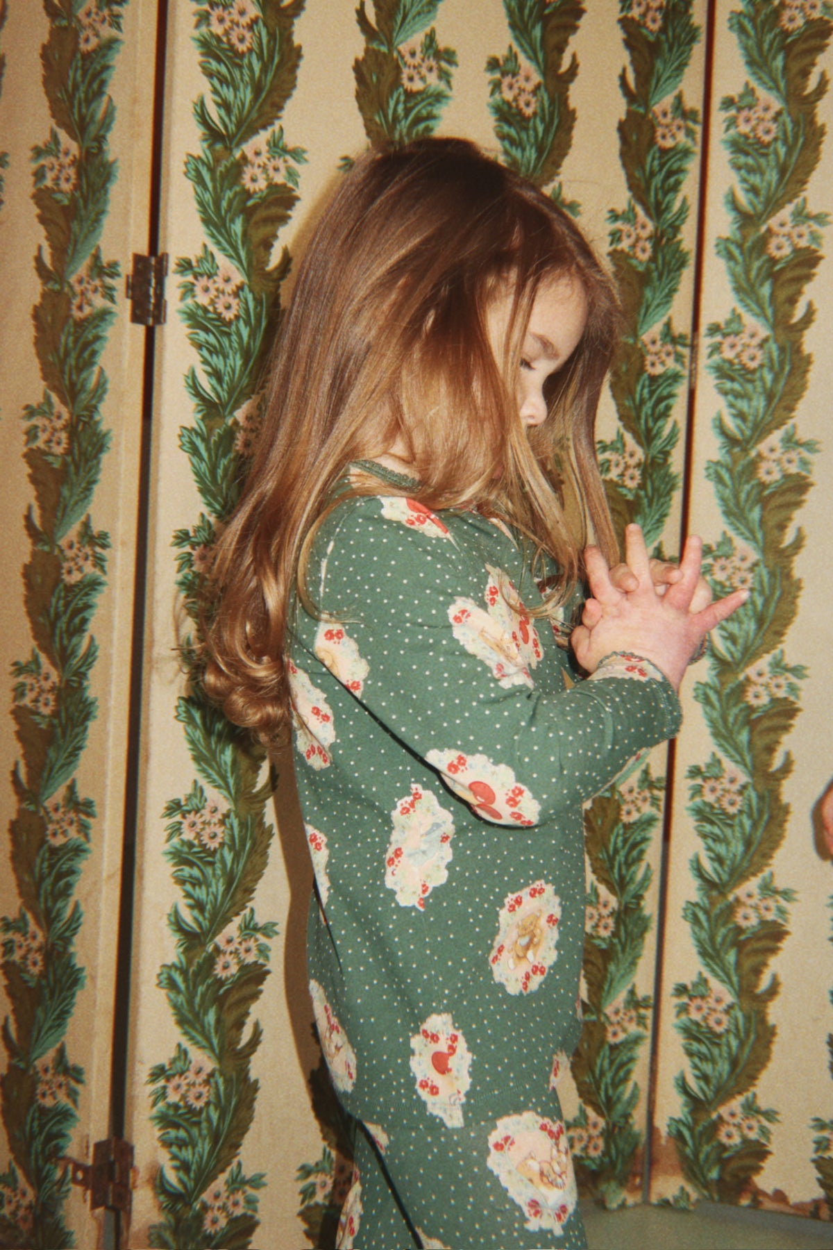 Basic Blouse/Pants Set GOTS - Deer Diary Green