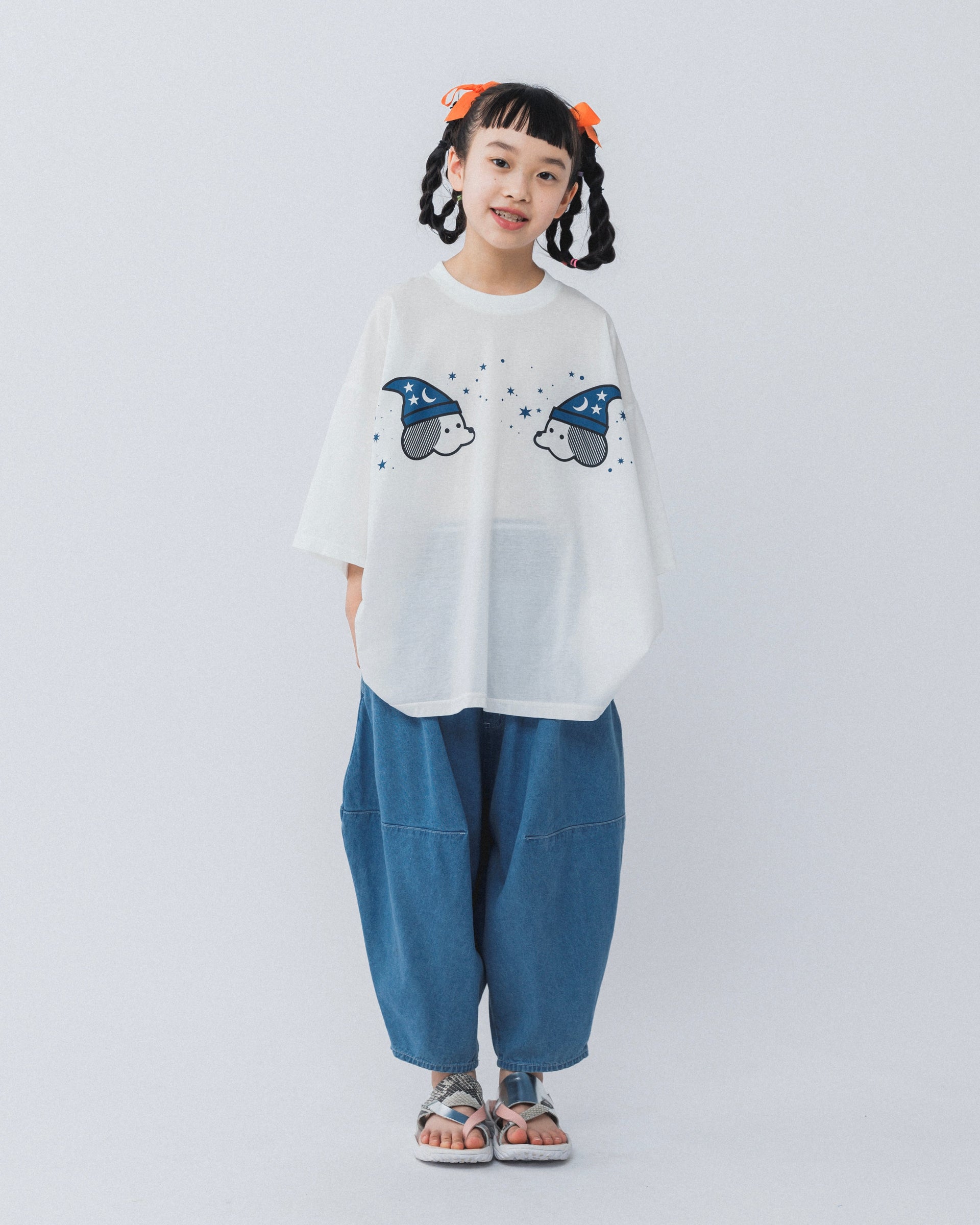 Denim Balloon Pants - Bleach