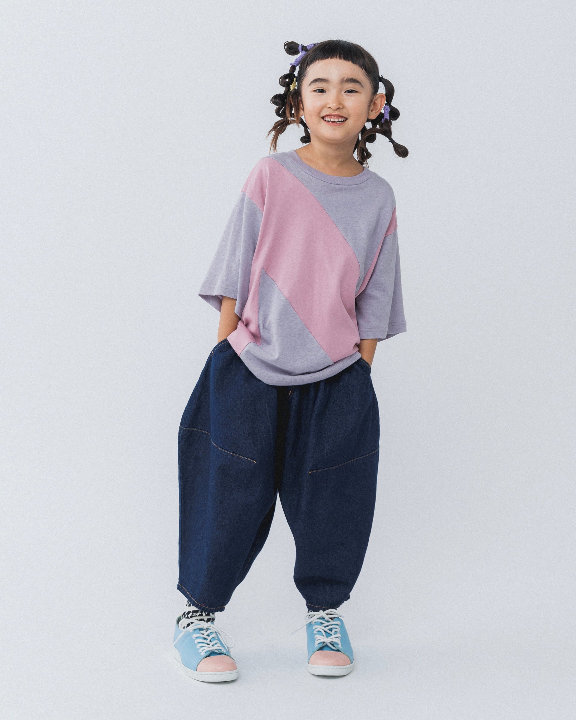 Denim Balloon Pants - One Wash