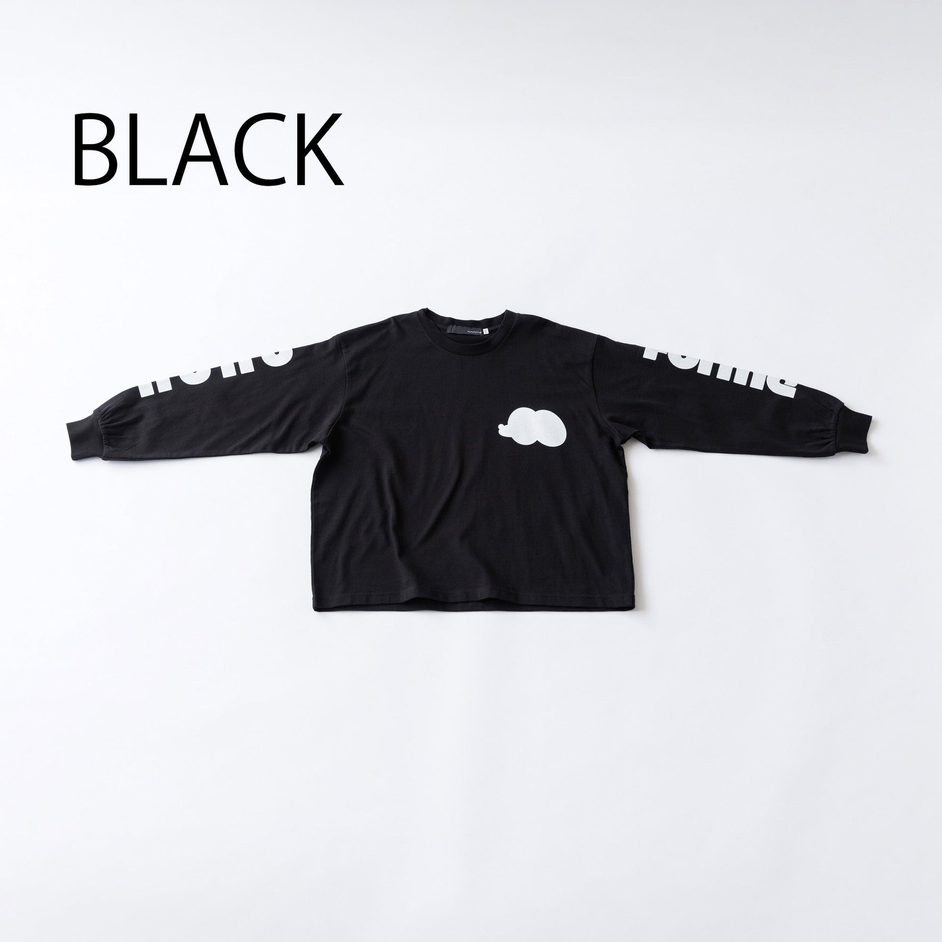 Long Sleeve Logo T-shirt Black