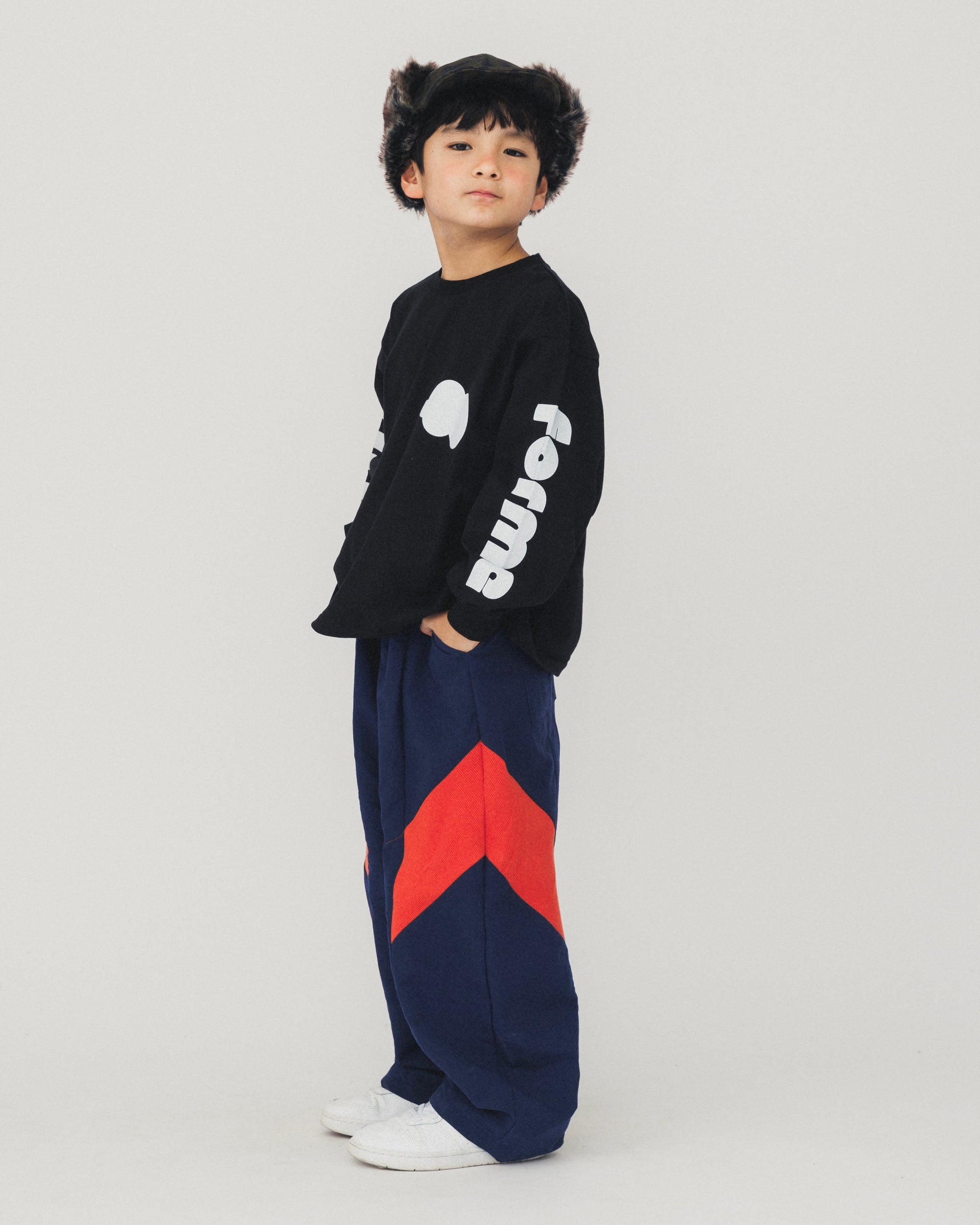 Long Sleeve Logo T-shirt Black