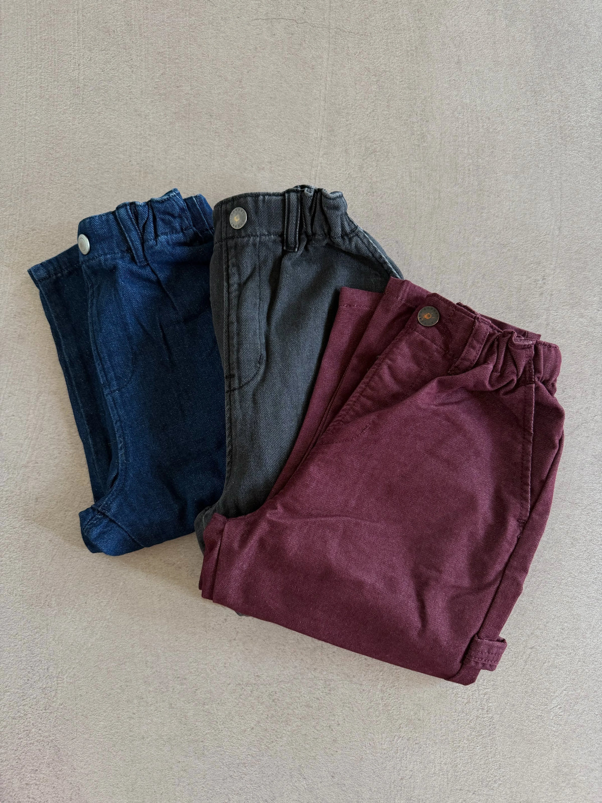 Denim Pants - 3 Colors