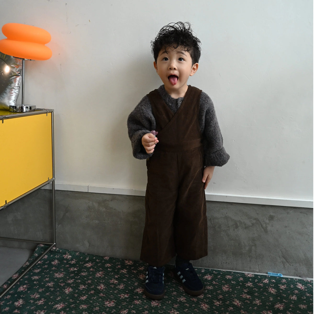 Wrap Overalls Brown