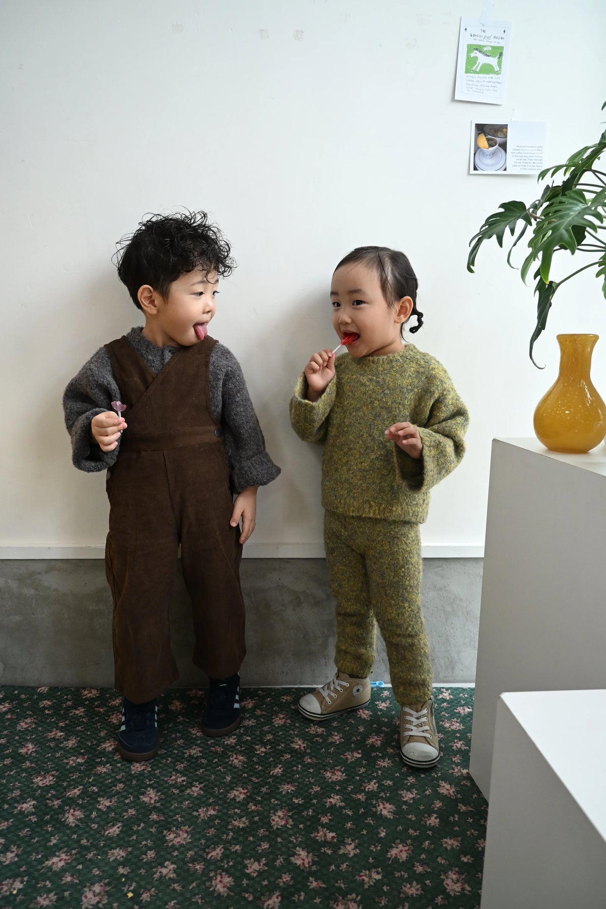 Wrap Overalls Brown