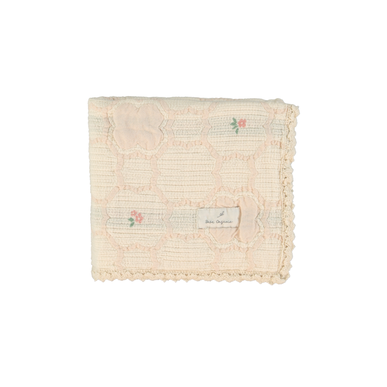 Cleo Blanket Vintage Wallpaper Floral